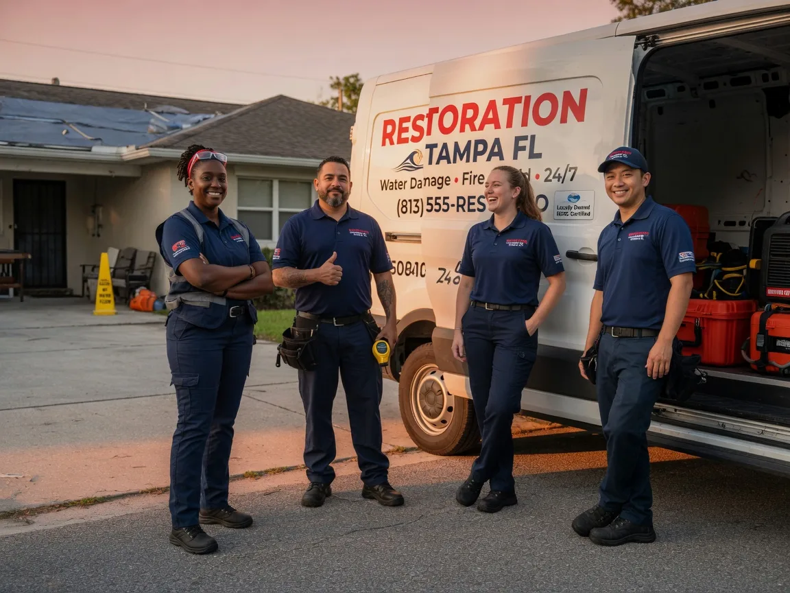 Water Damage Restoration company in Lewisville, OH