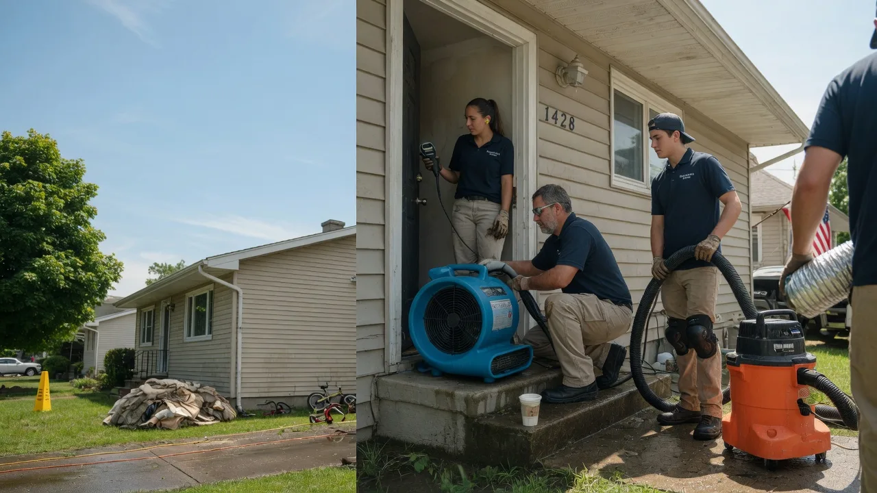 Water Damage Restoration in Lewisville, OH near me